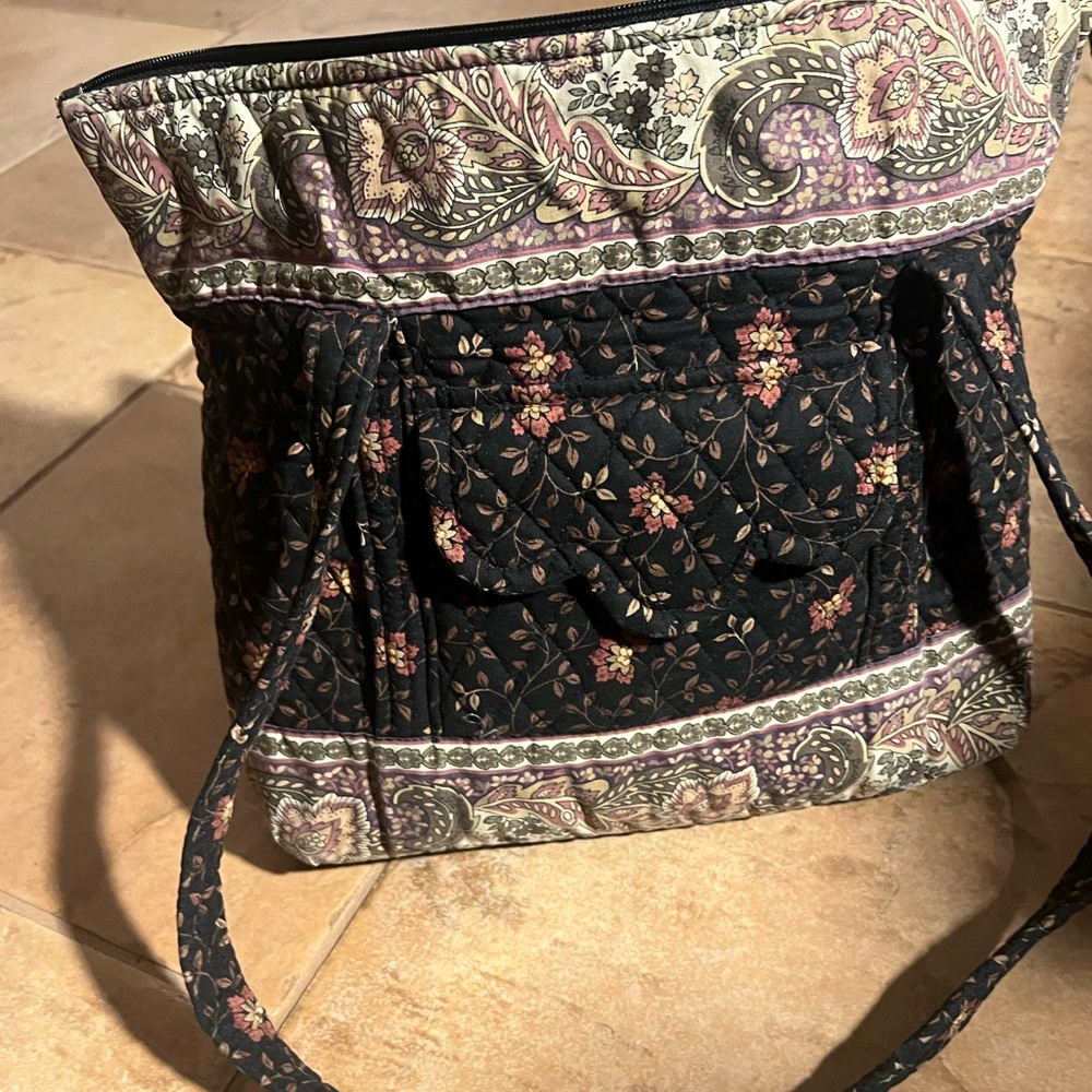 Vera Bradley Black Walnut Tote Bag